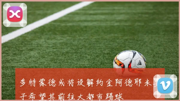 多特蒙德或将设解约金阿德耶米妻子希望其前往大都市踢球
